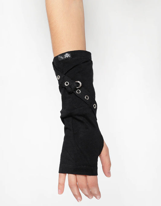 TRIPP NYC SAFETY PIN AND TAIL ARMWARMER