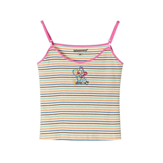 Sunonebird x Betweenand Kawaii strap top