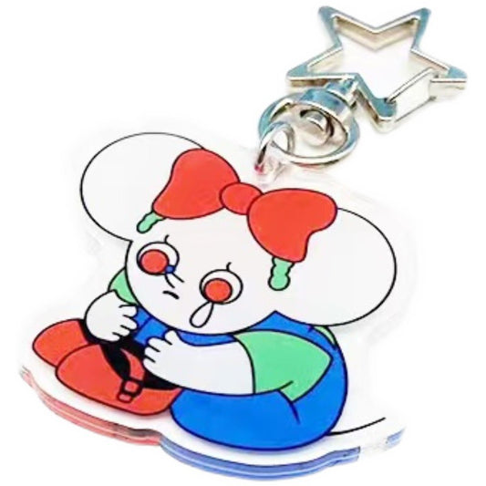 曼斯特物種 小哭哭 LITTLE COOL COOL keychain鎖匙扣
