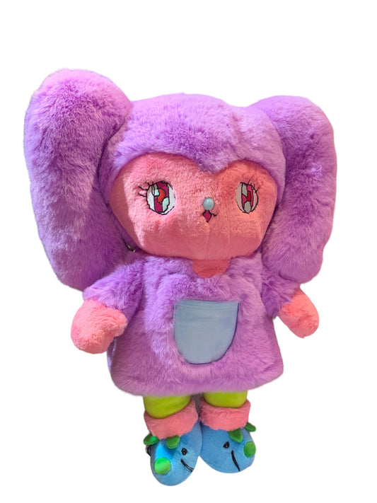 曼斯特物種 兔子大人 MR BUNNY BOSS plushies backpack 毛公仔背囊