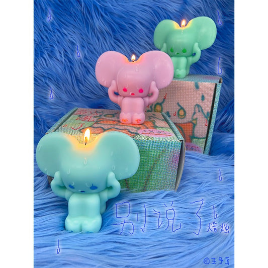 DON'T SPEAK figure scented candle 曼斯特物種 別說了香薰蠟燭