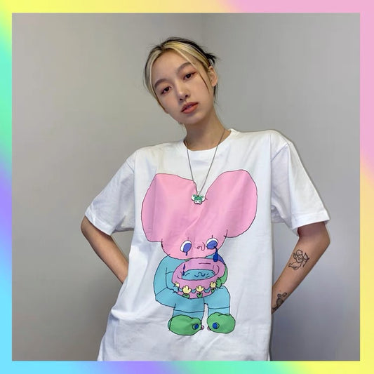 曼斯特物種 眼淚掉進盆裏 T-Shirt