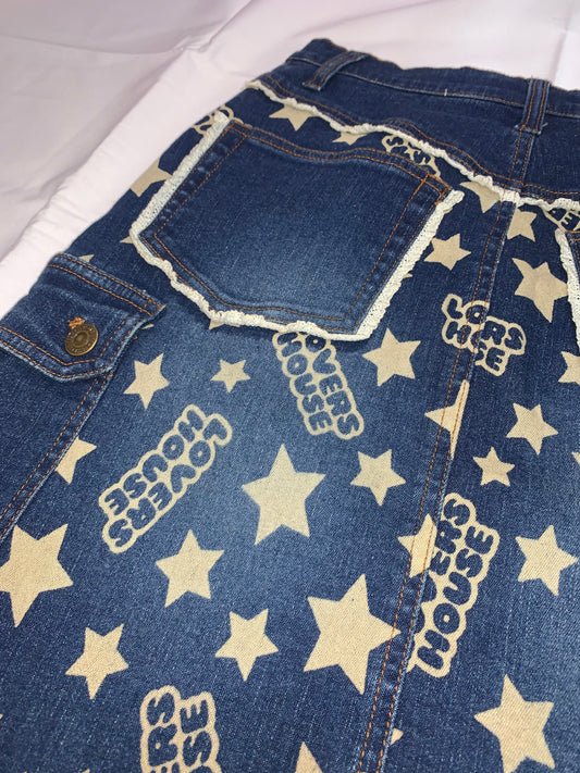 Vintage Super lovers lovers house Skirt