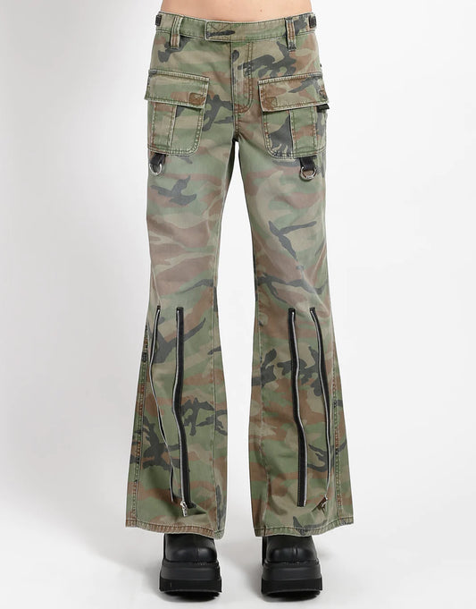 TRIPP NYC PEACE CARGO PANT CAMO