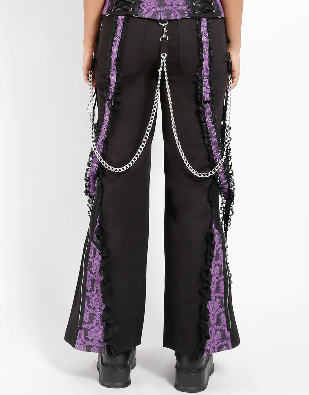 TRIPP NYC ENCHANTED DARK STREET PANT PURPLE