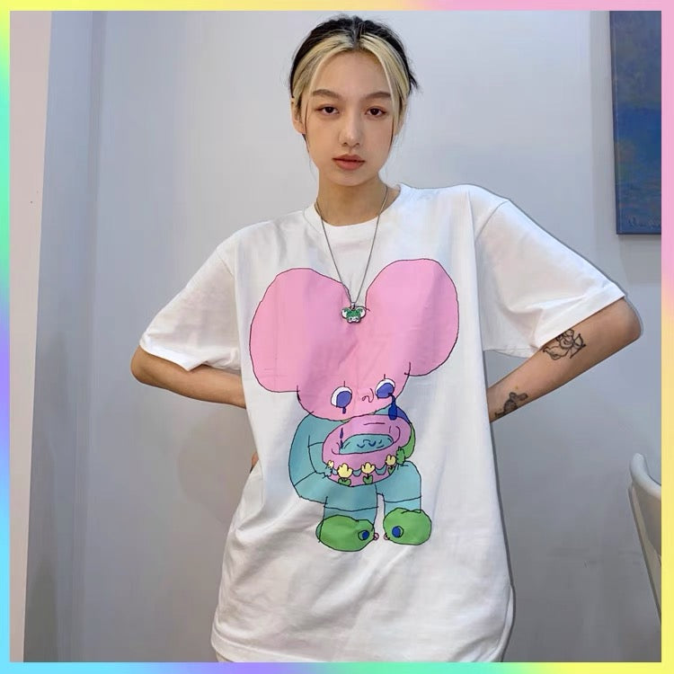 曼斯特物種 眼淚掉進盆裏 T-Shirt