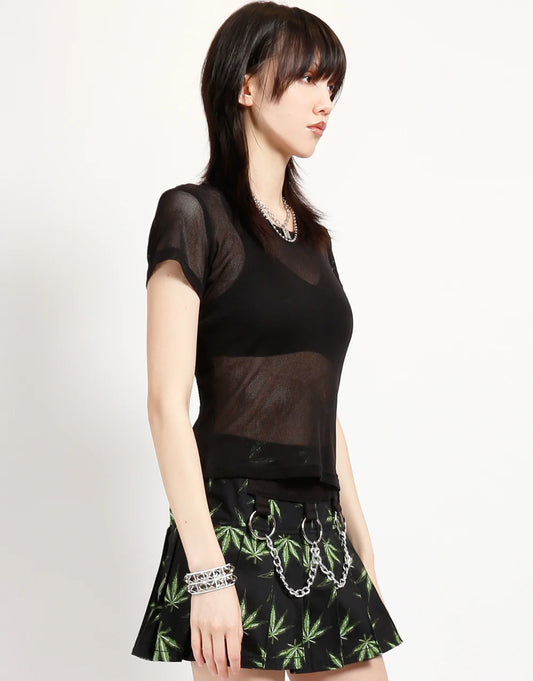 TRIPP NYC BABY TEE FISHNET