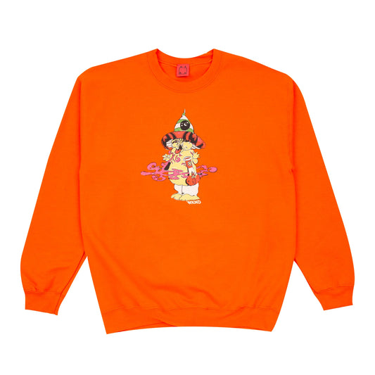WKND skateboard Hits Crewneck - Orange