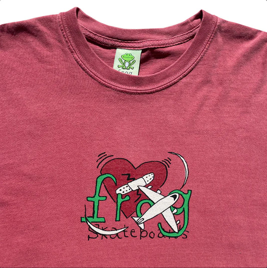 Frog skateboards Damaged Love Connection Longsleeve (Red)