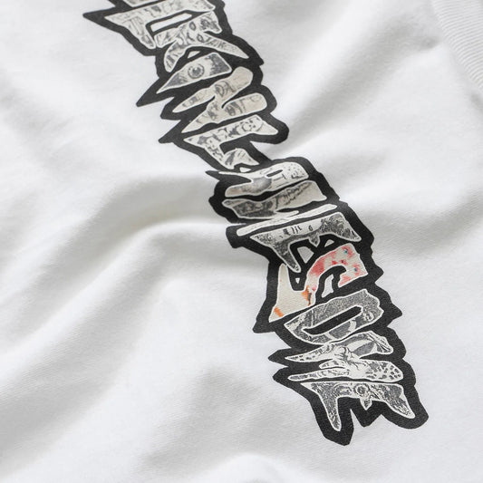 FA FUCKING AWESOME ACTUAL VISUAL GUIDANCE T-SHIRT- White