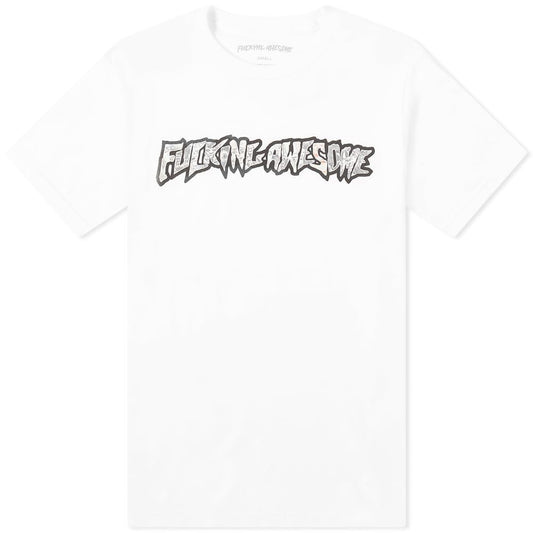 FA FUCKING AWESOME ACTUAL VISUAL GUIDANCE T-SHIRT- White