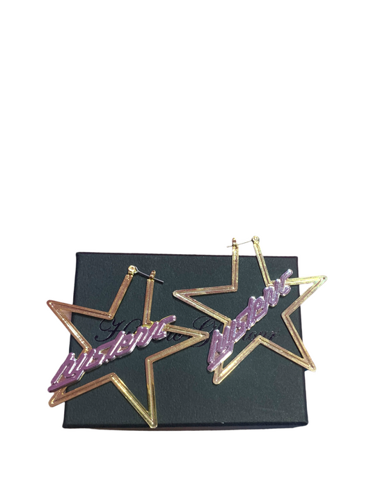 Vintage Hysteric Glamour Star shape earrings