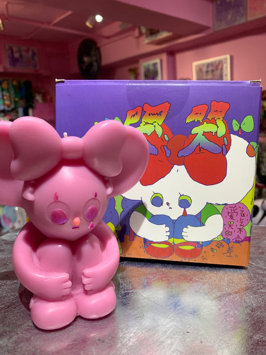 LITTLE COOL COOL figure scented candle 曼斯特物種 小哭哭香薰蠟燭