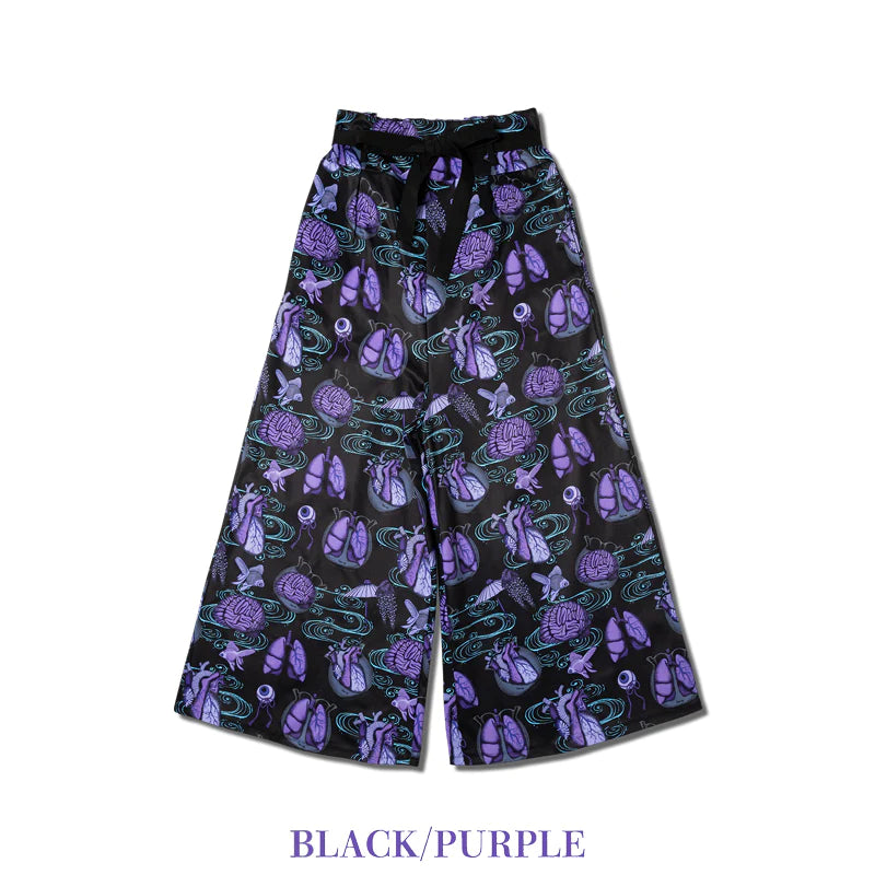ACDC Rag Wochi Mizu Hakama Pants (Black+Purple) – Running