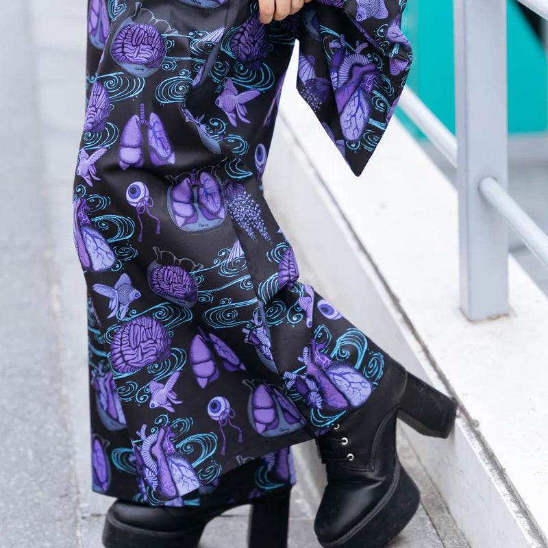 ACDC Rag Wochi Mizu Hakama Pants (Black+Purple)