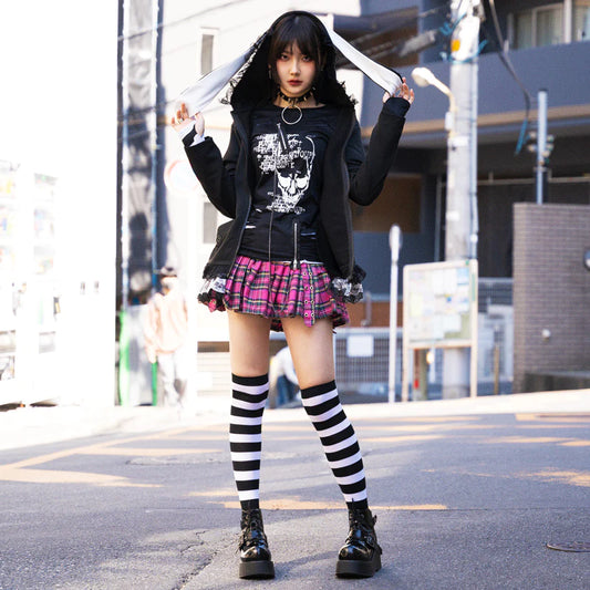 ACDC Rag Pleated Pants-Skirt