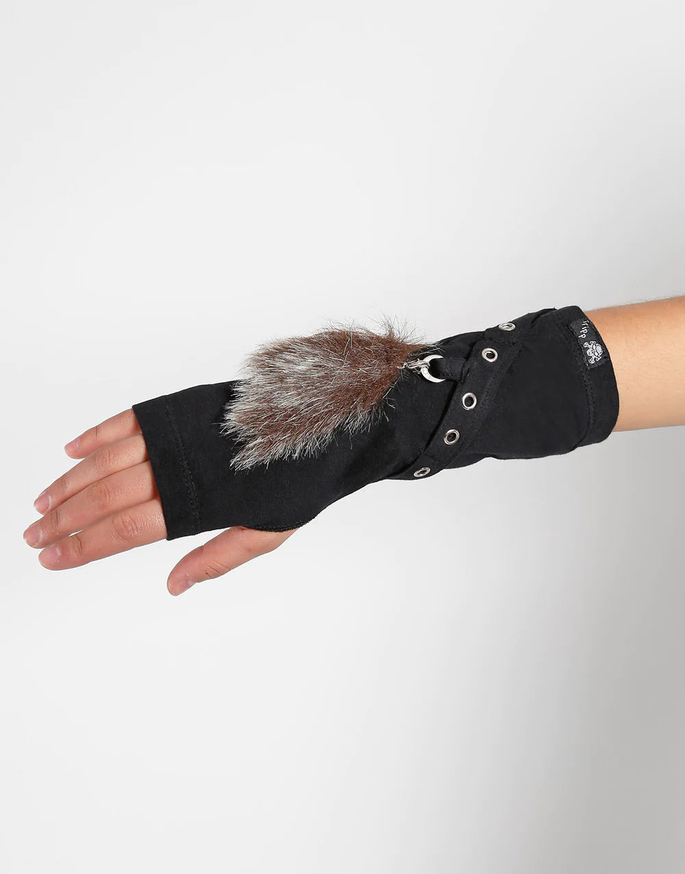 TRIPP NYC SAFETY PIN AND TAIL ARMWARMER