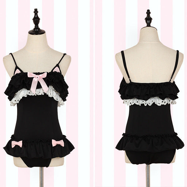 Kitty kawaii swimsuit (Black)