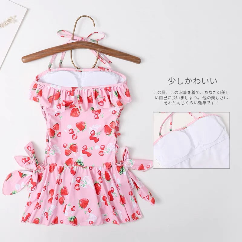 strawberries kawaii swimsuit