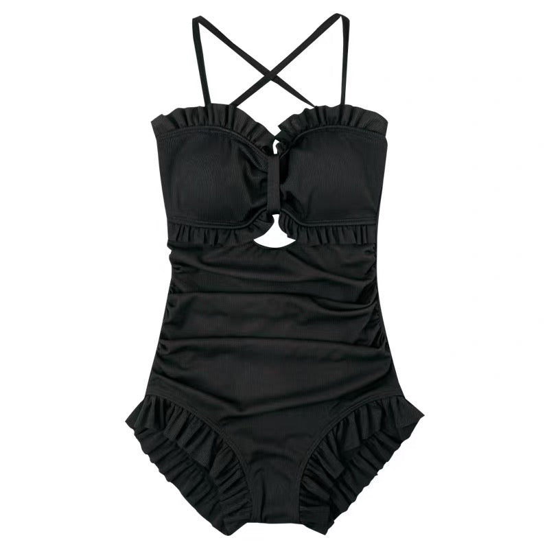 Simple swimsuit (Black)