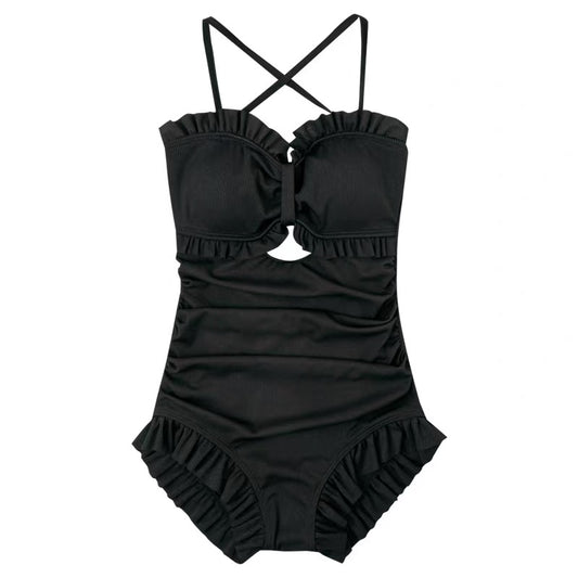 Simple swimsuit (Black)