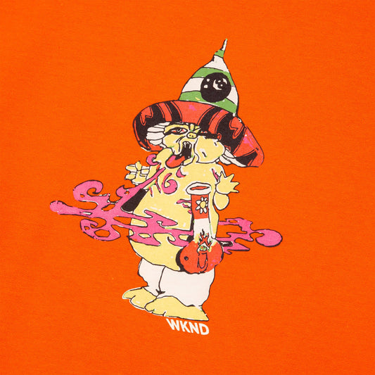 WKND skateboard  Hits Crewneck - Orange