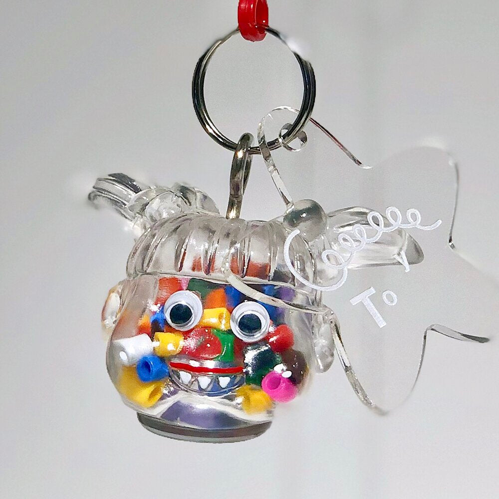 leeeeeetoy MINI EARTHLY 大地の子 Keychain