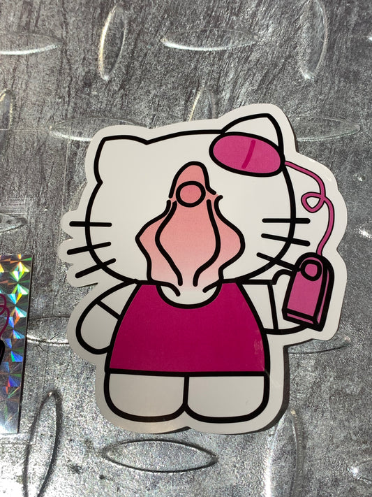 文樂幾香 陰蒂貓pussy kitty stickers set 貼紙套裝