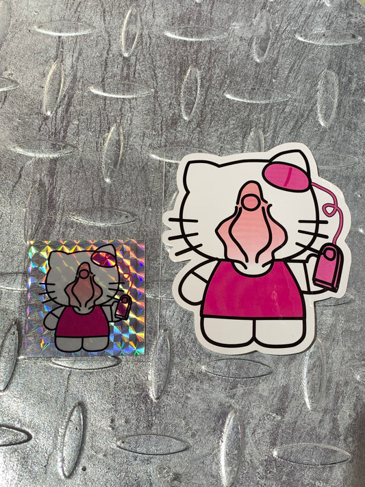 文樂幾香 陰蒂貓pussy kitty stickers set 貼紙套裝