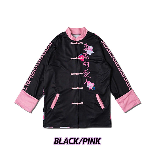 ACDC Rag X "Merryislovely" 愛BEAR チャイナジャケットChina Jacket Black