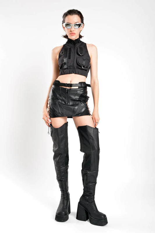 Namilia NASTY MINI SKIRT- Black