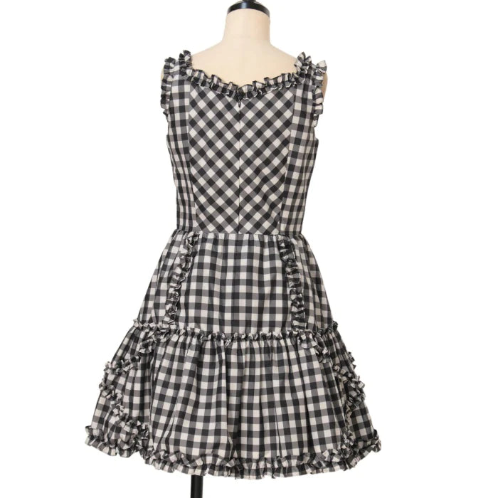Used 中古 MILK JP checkered Dress